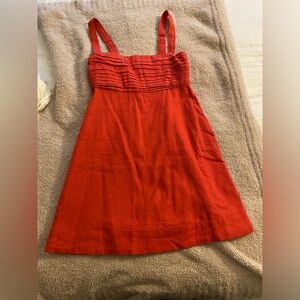 Abercrombie & Fitch Emerson Linen Blend skort dress